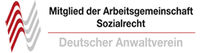 Mitglied der Arbeitsgemeinschaft Sozialrecht - Deutscher Anwaltverein